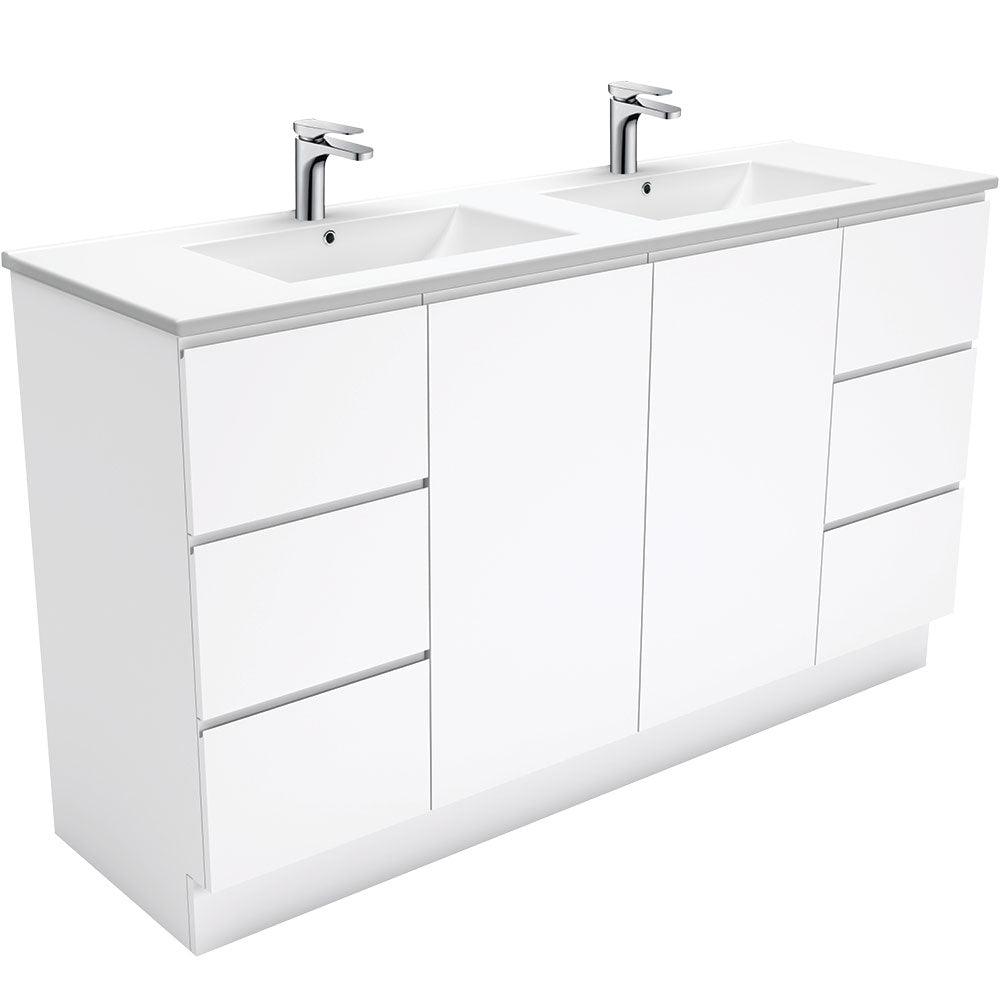 Dolce Fingerpull Vanity - Double Sink
