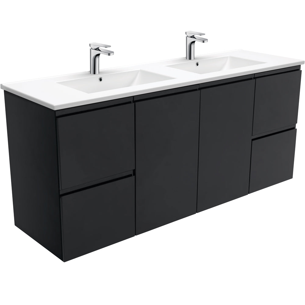 Dolce Fingerpull Vanity - Double Sink