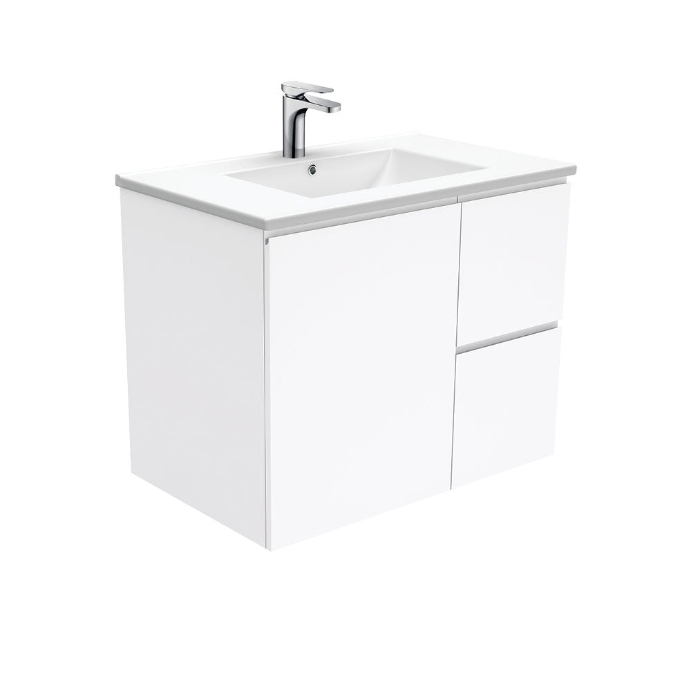 Dolce Fingerpull Vanity - Left Drawers