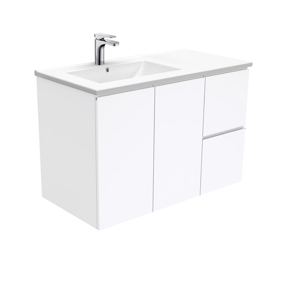 Dolce Fingerpull Vanity - Offset Left