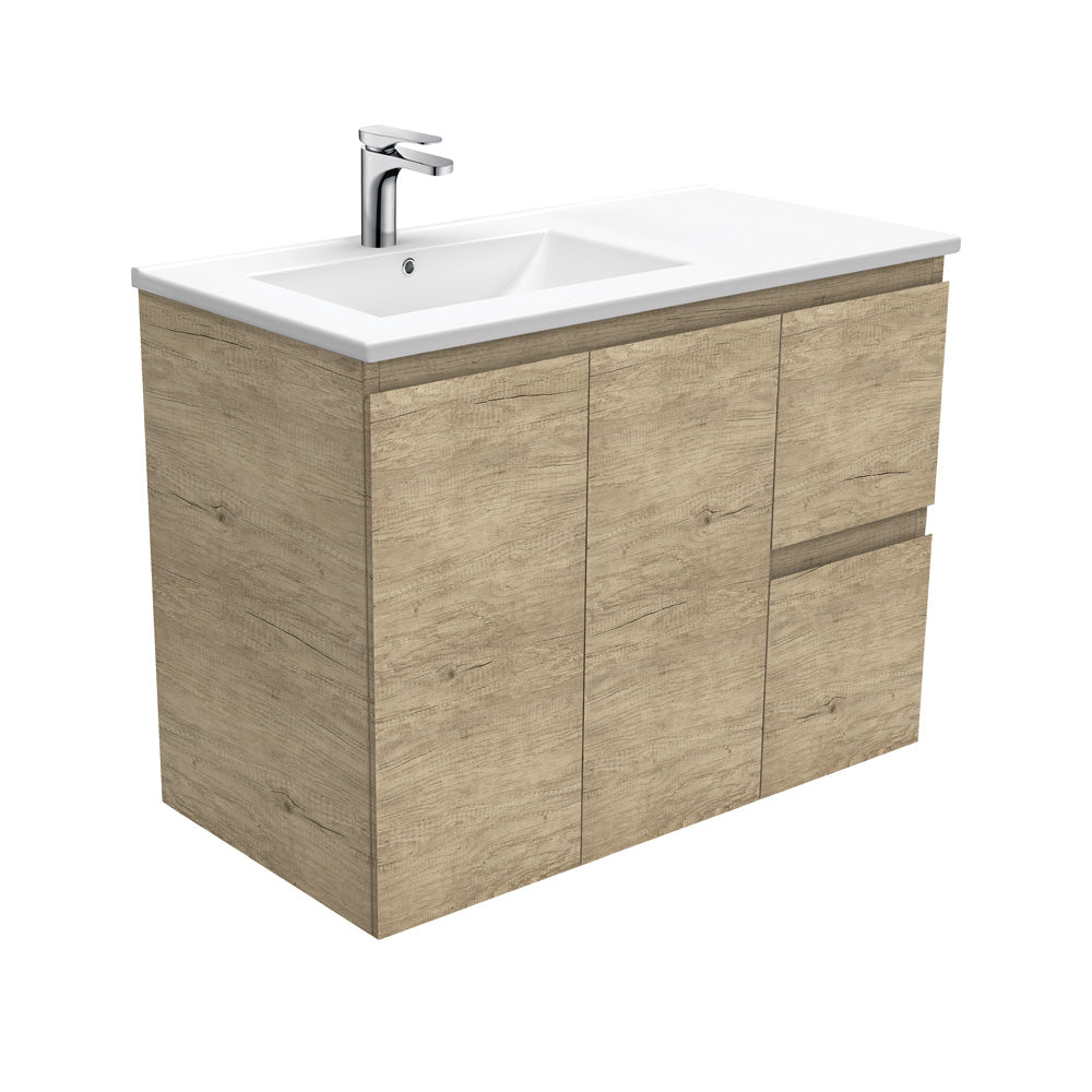 Dolce Edge Vanity - Right Basin