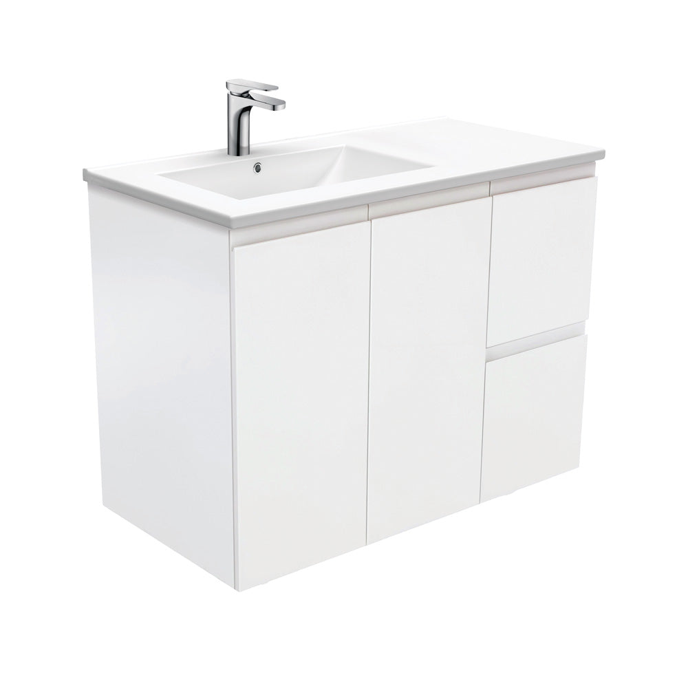 Dolce Fingerpull Vanity - Offset Left
