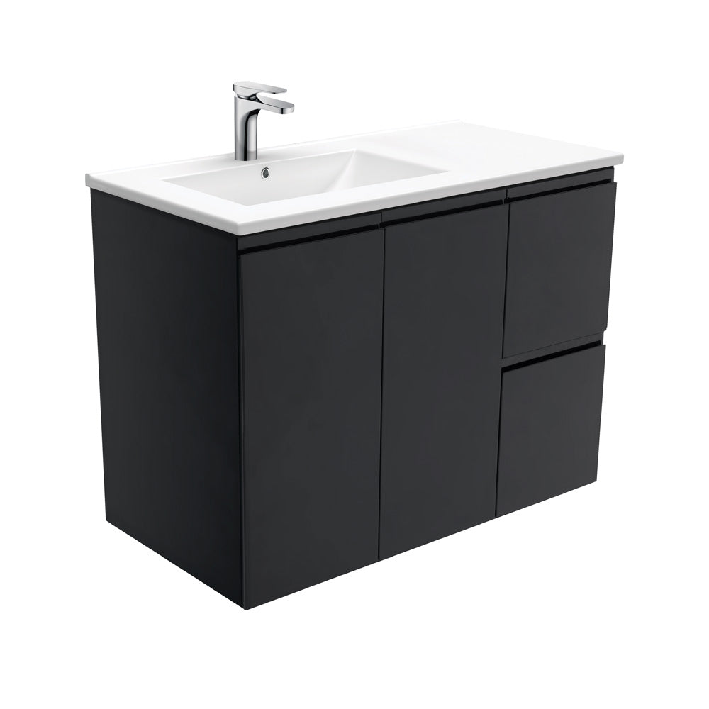 Dolce Fingerpull Vanity - Offset Left