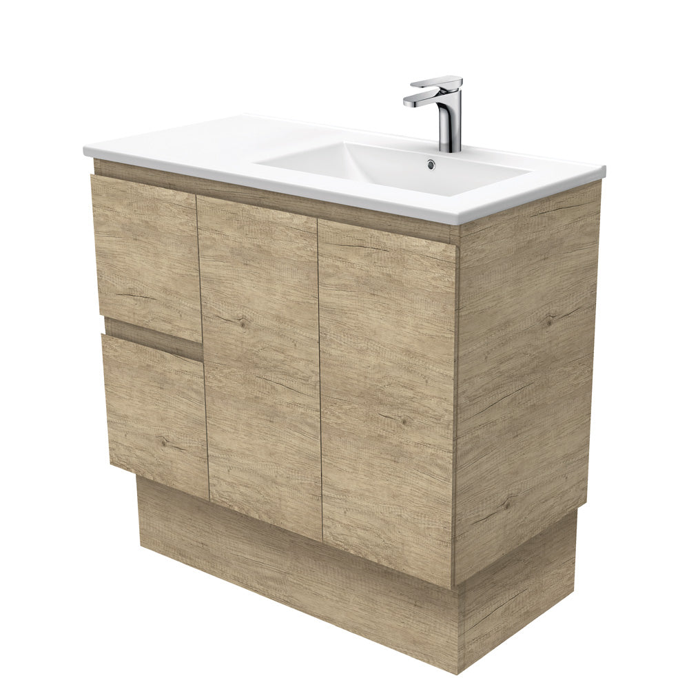Dolce Edge Vanity - Right Basin