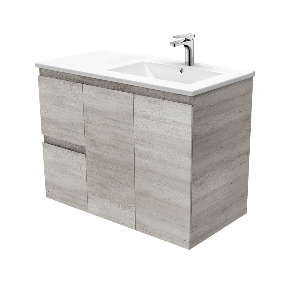 Dolce Edge Vanity - Right Basin