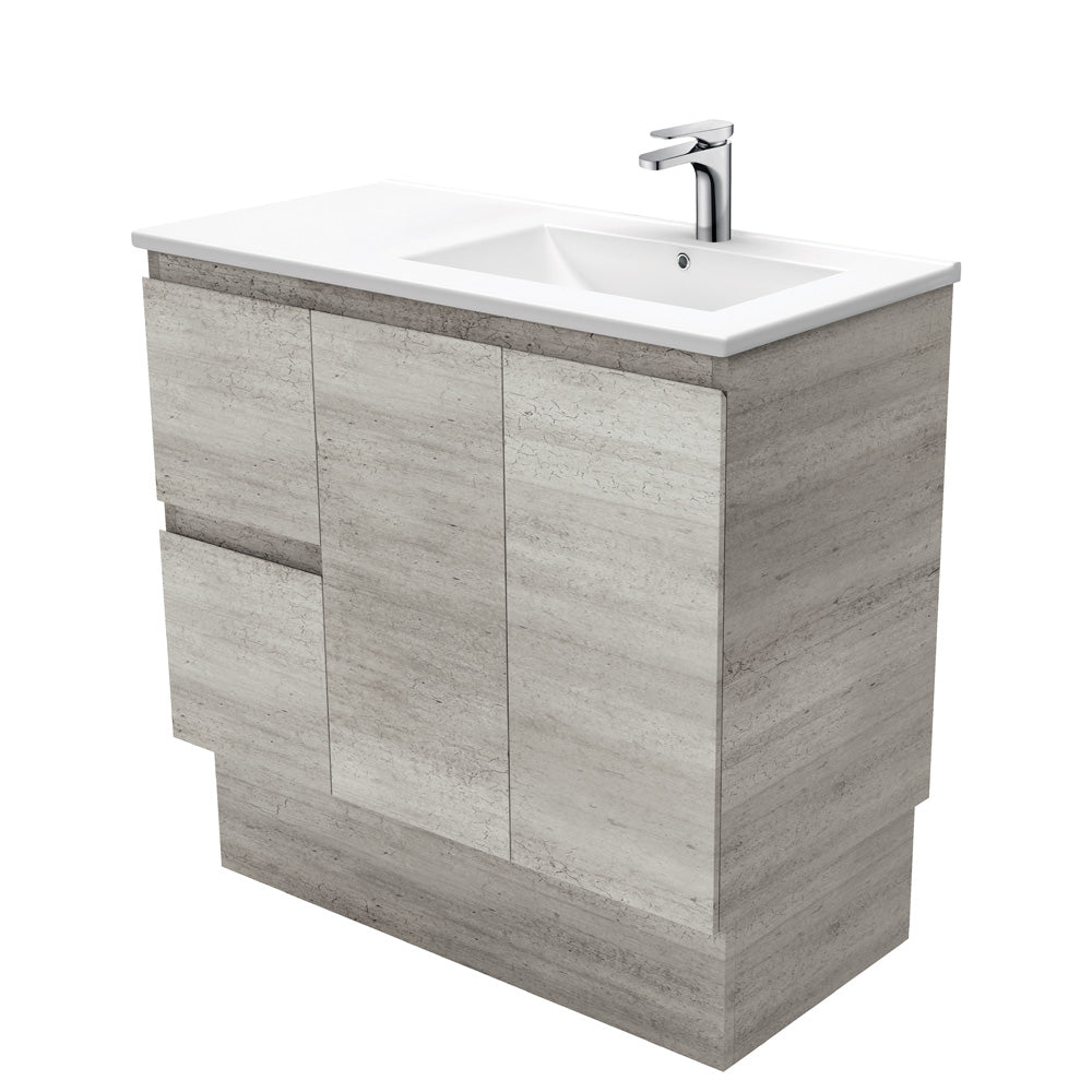 Dolce Edge Vanity - Right Basin