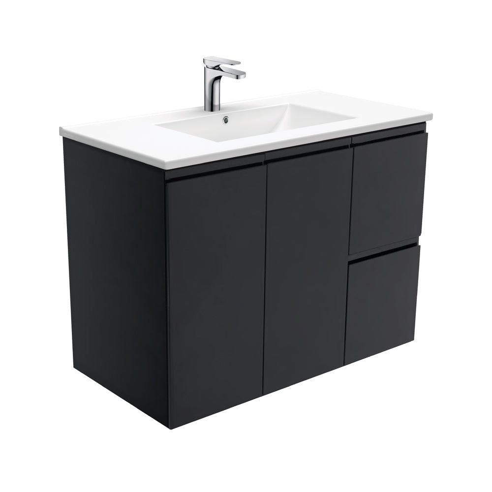 Dolce Fingerpull Vanity - Left Drawers