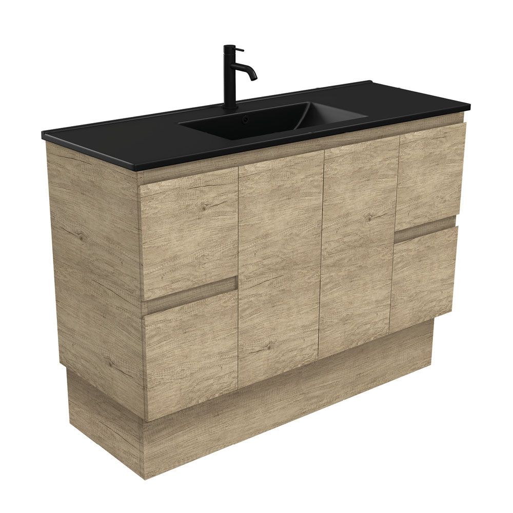 Dolce Matte Black Edge Vanity