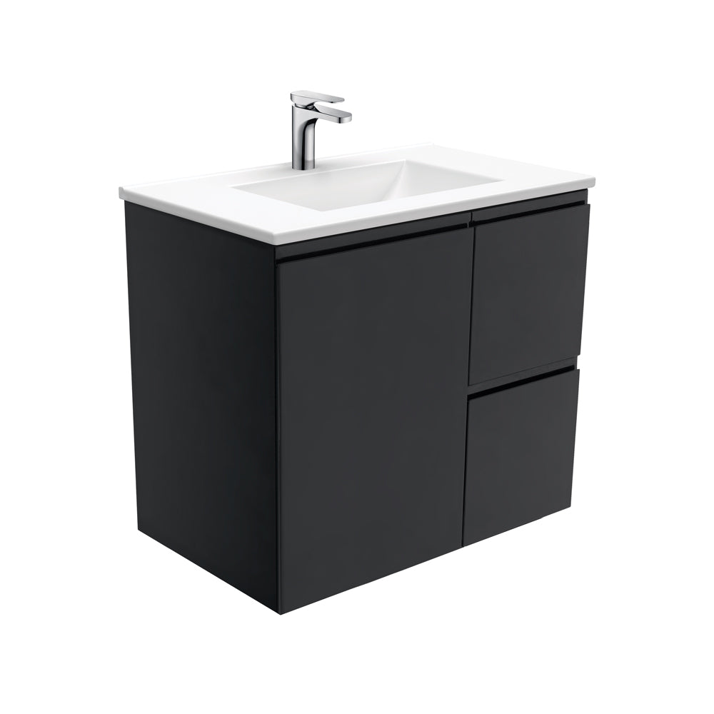 Vanessa Fingerpull Vanity - Left Drawers