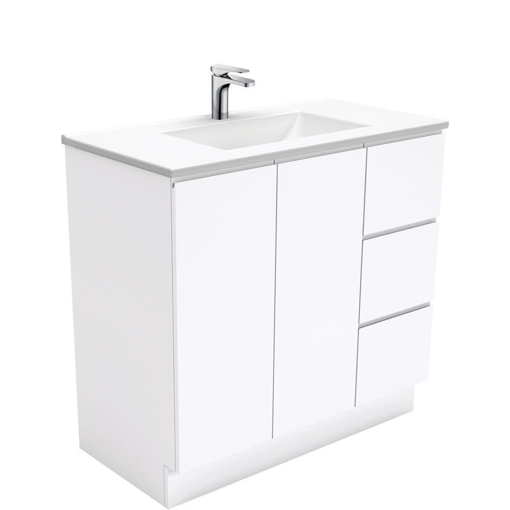 Vanessa Fingerpull Vanity - Right Drawers