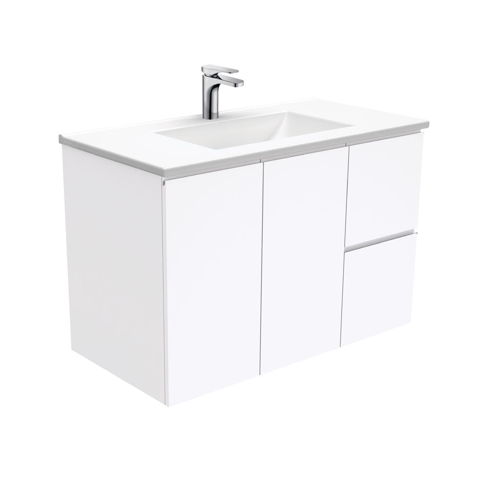 Vanessa Fingerpull Vanity - Right Drawers