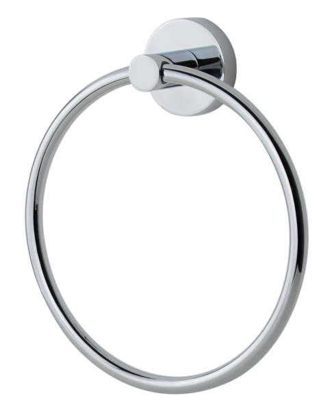 Chia Round Towel Ring Chrome