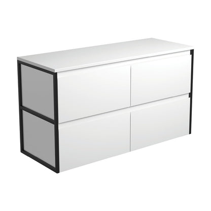 Amato Wall-Hung Cabinet With Panels