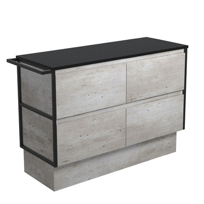 Amato Freestanding Cabinet with Panels