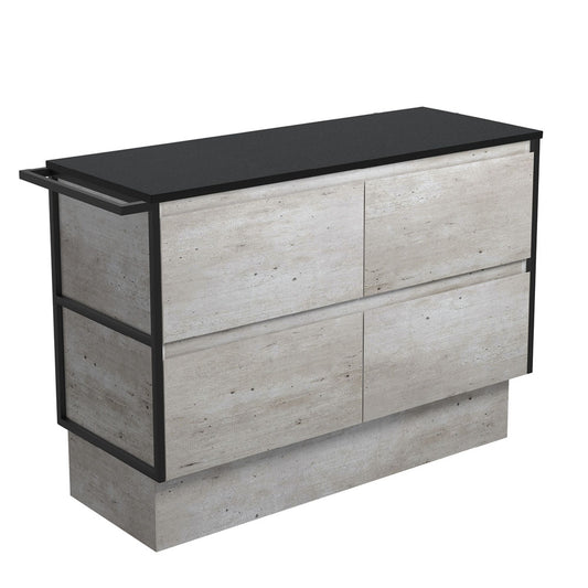 Amato Freestanding Cabinet with Panels