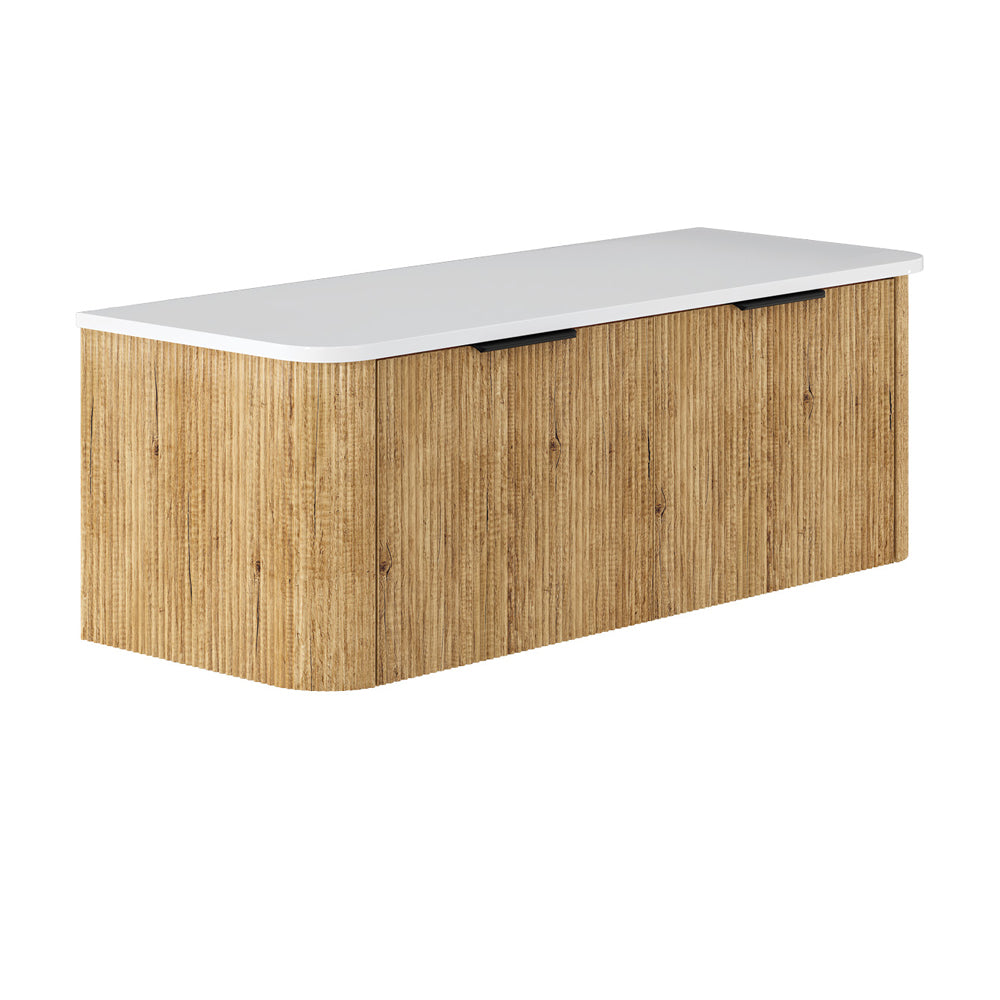 Minka Curved Wall Hung Cabinet
