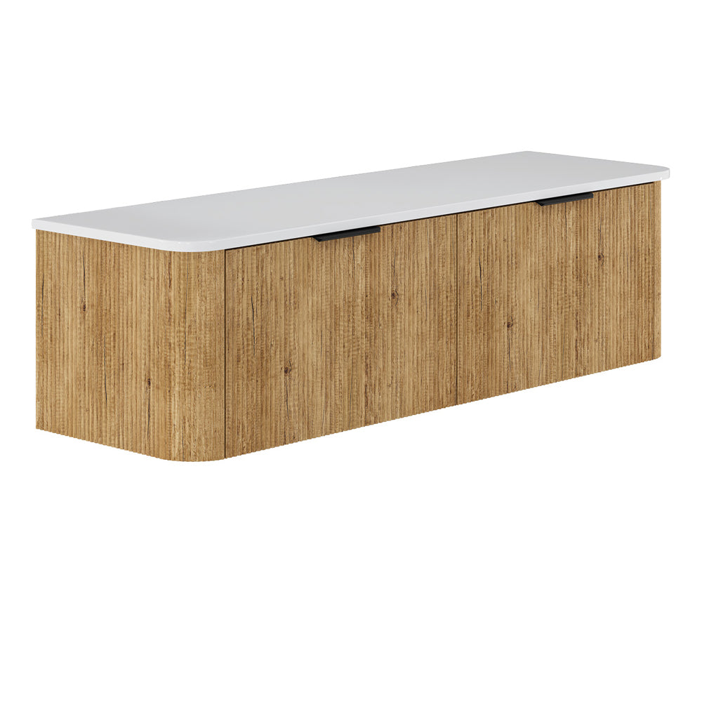 Minka Curved Wall Hung Cabinet