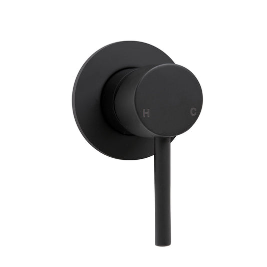 Hustle Wall Mixer, Round Plate