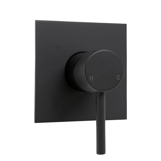 Hustle Wall Mixer, Square Plate