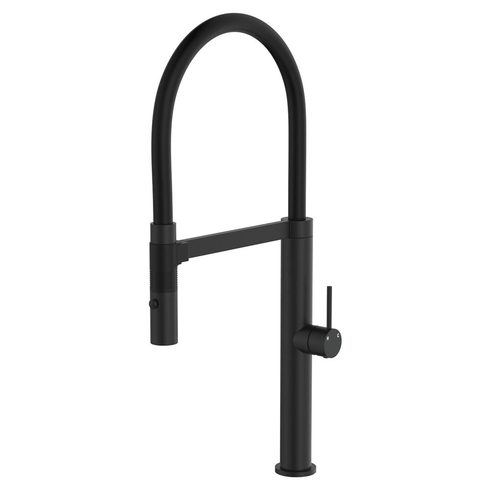 Kaya Pull Down Sink Mixer, Brushed Copper