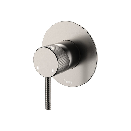 Axle Wall Mixer, Large Round Plate