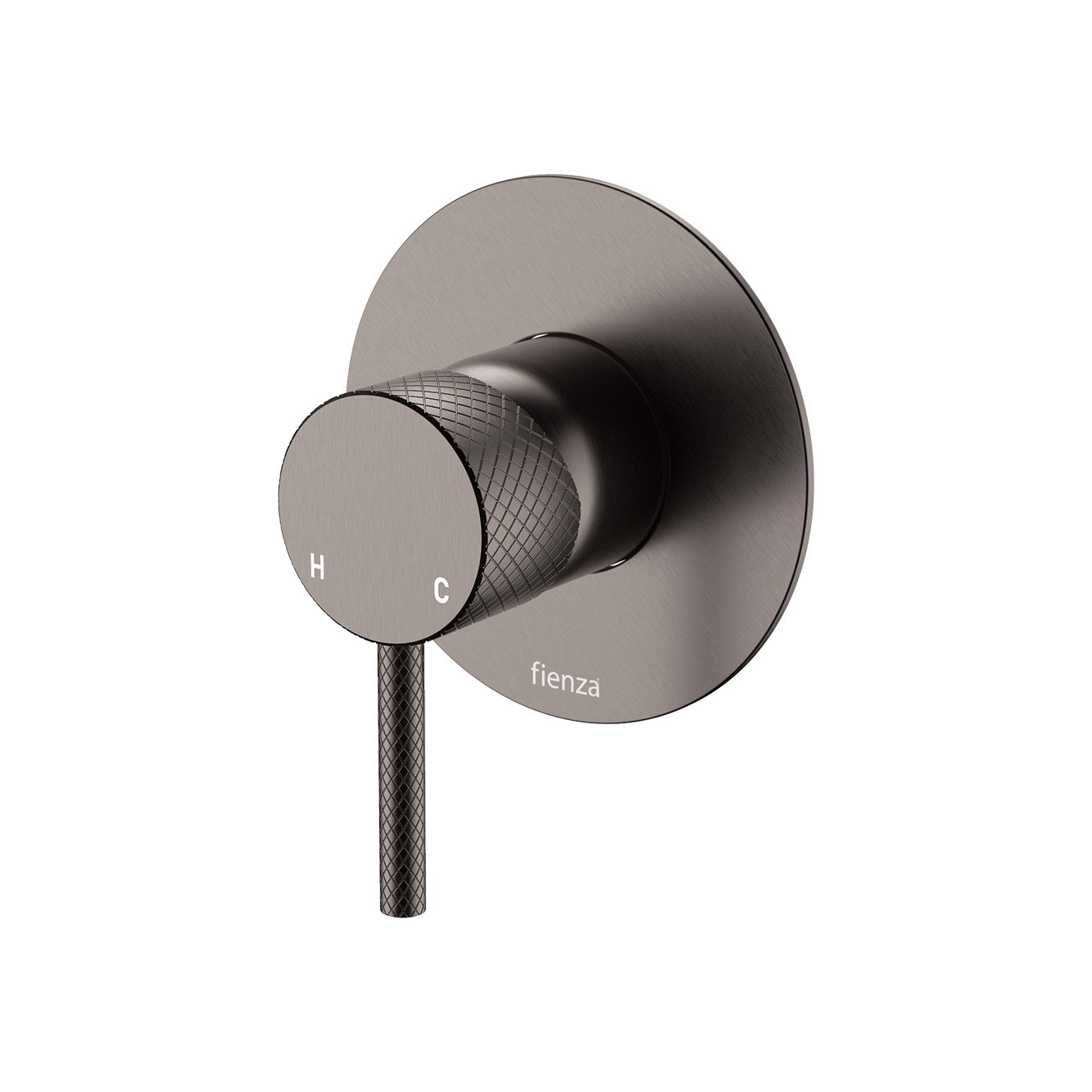 Axle Wall Mixer, Large Round Plate