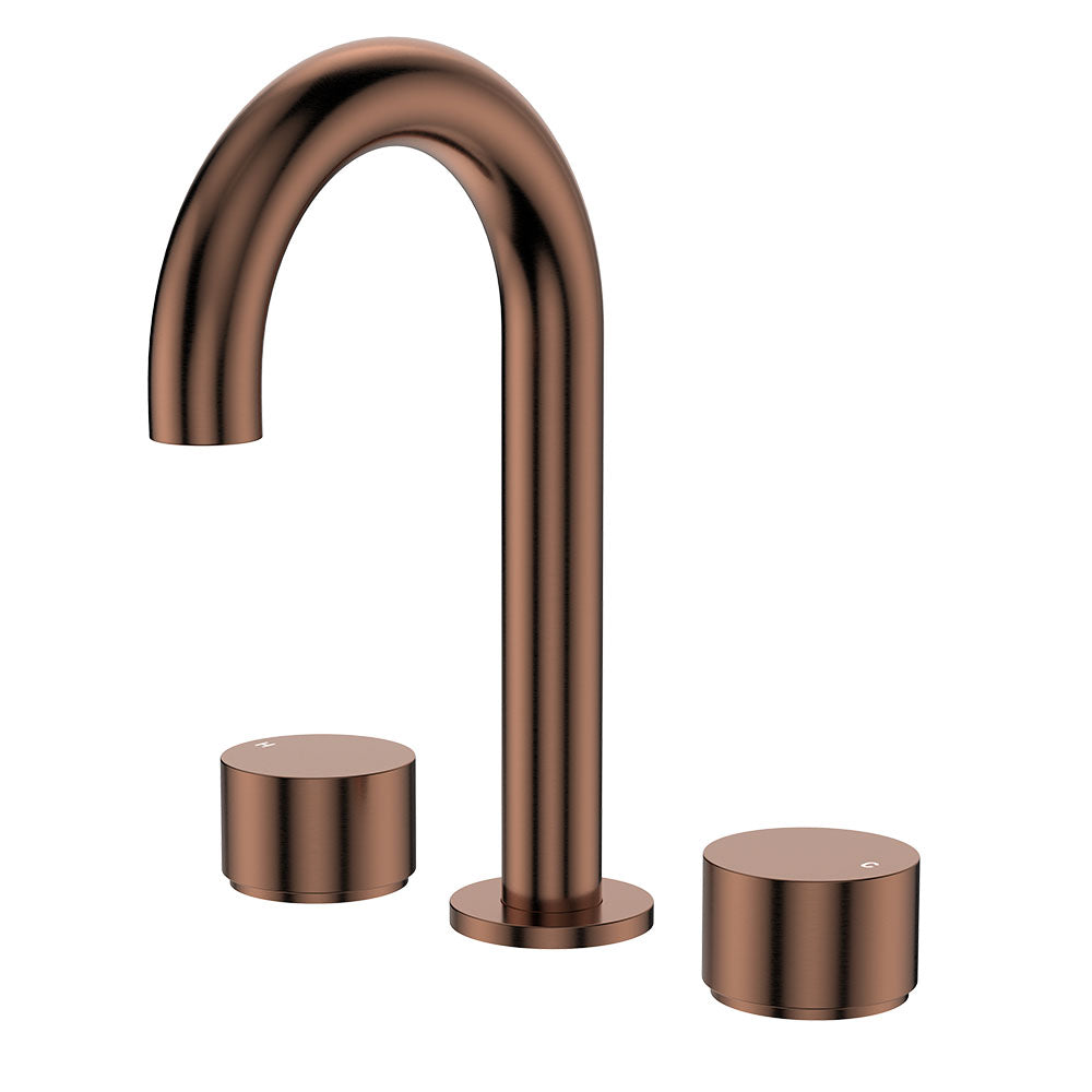 Kaya Round Hob Set, Round Taps