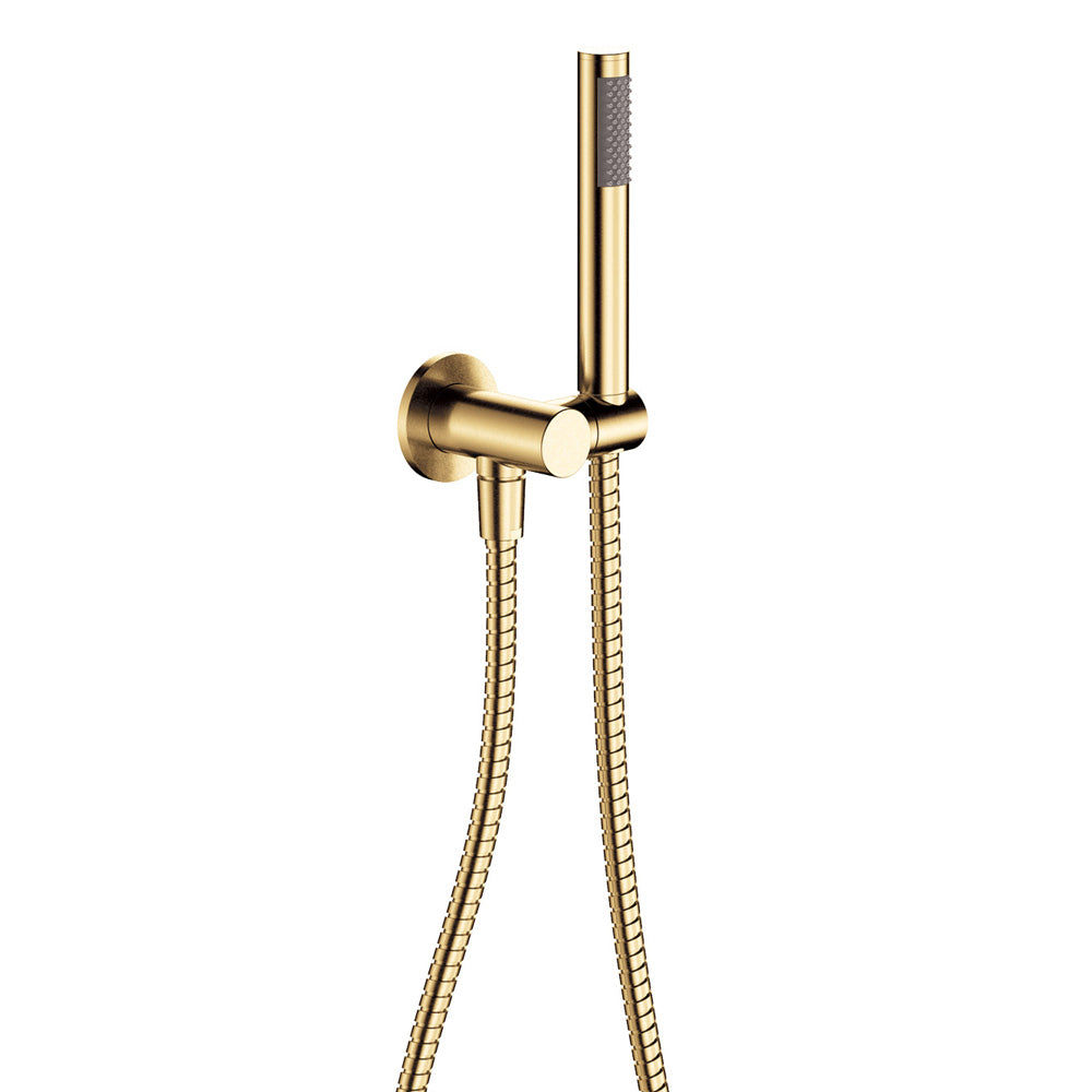 Isabella Hand Shower, Round Plate, Brushed Nickel