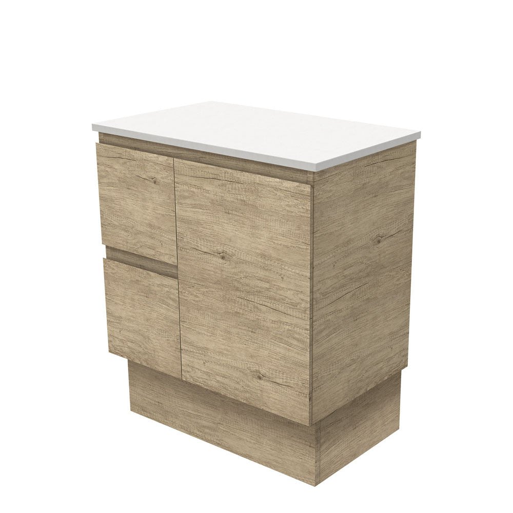 Edge Cabinet, with Drawers on Kickboard