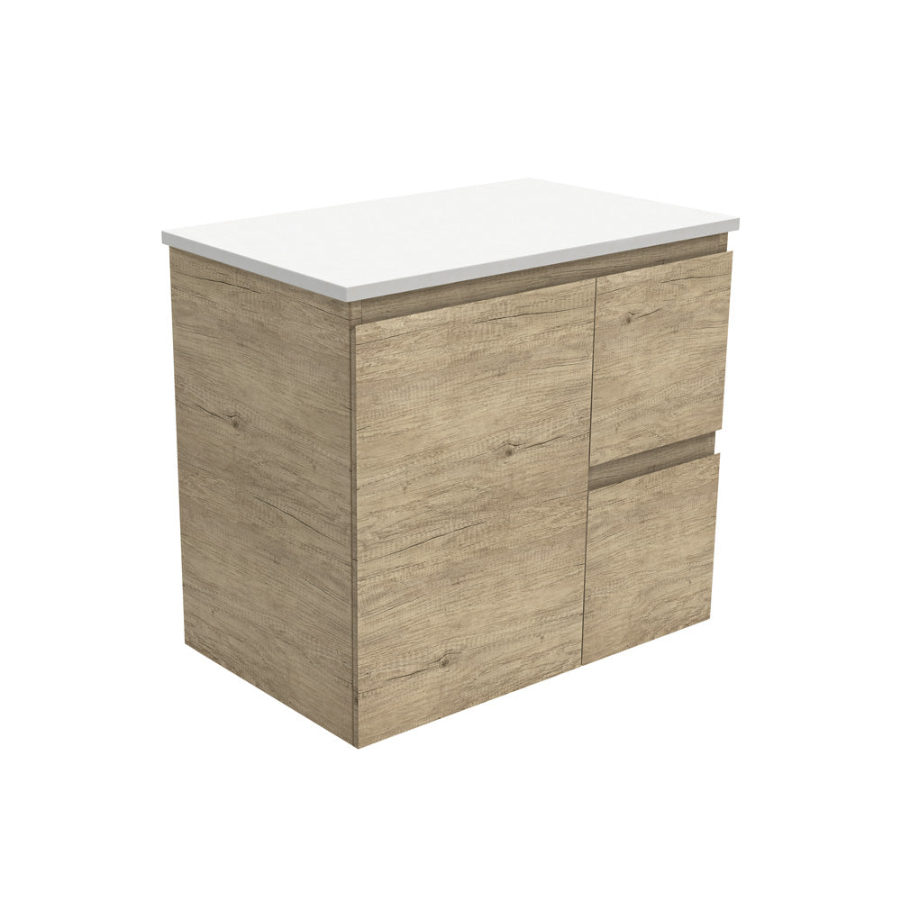 Edge Cabinet, with Drawers - Wall Hung