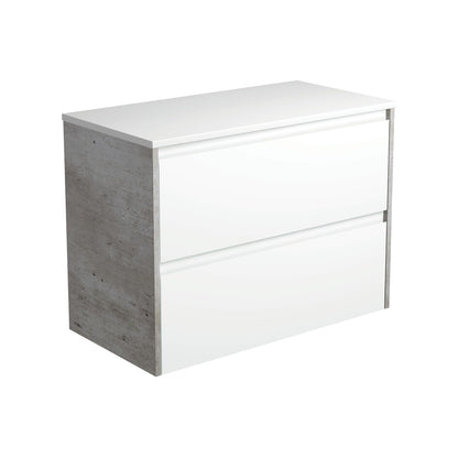 Amato Wall-Hung Cabinet With Panels