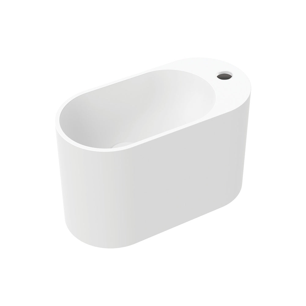 Ari Solid Surface Wall Basin, 1 Tap Hole – Beyond Bathrooms