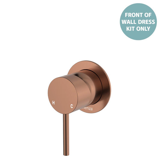Kaya Wall Mixer Dress Kit, Small Round Plates