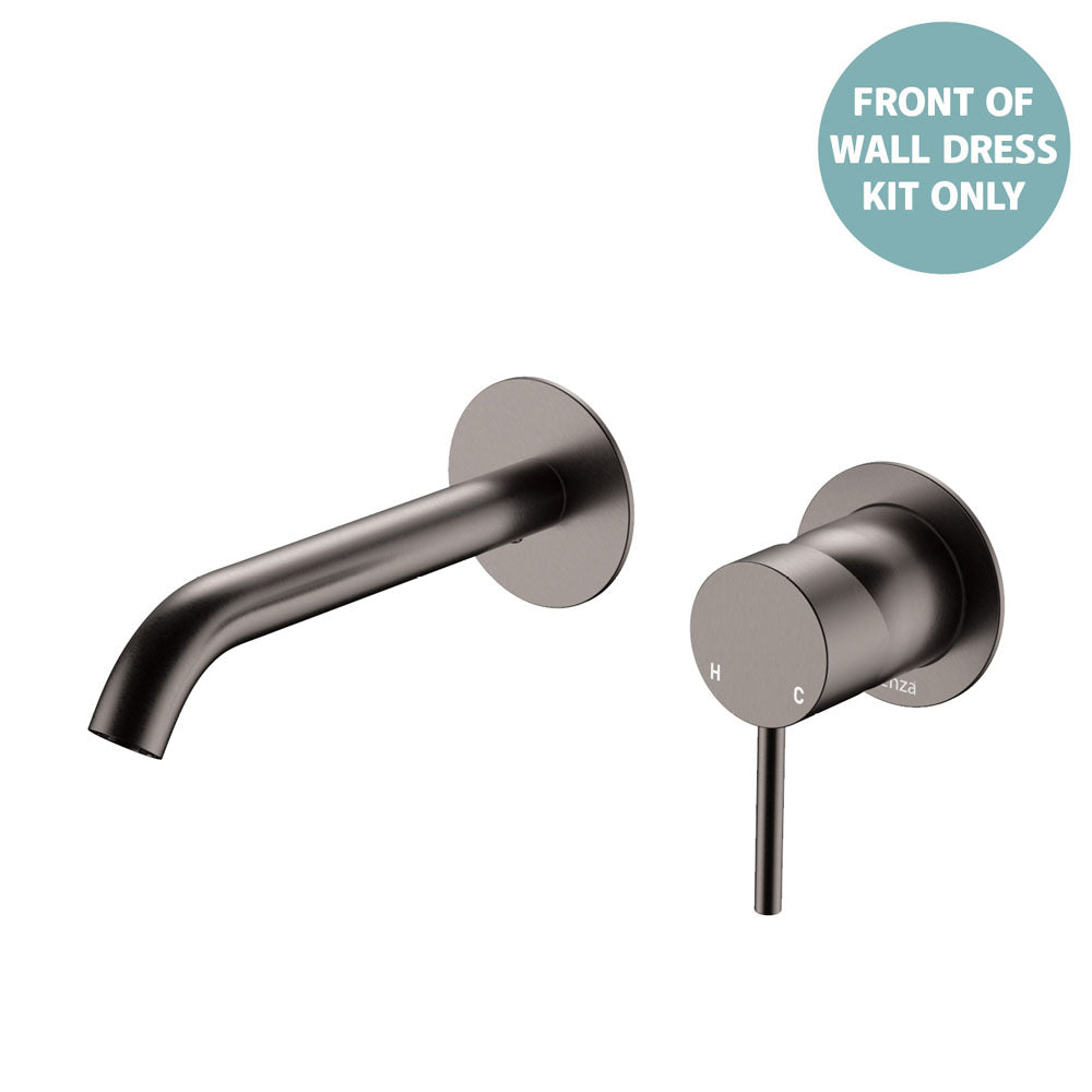 Kaya Basin/Bath Wall Mixer Dress Kit, Round Plates, 160mm Outlet