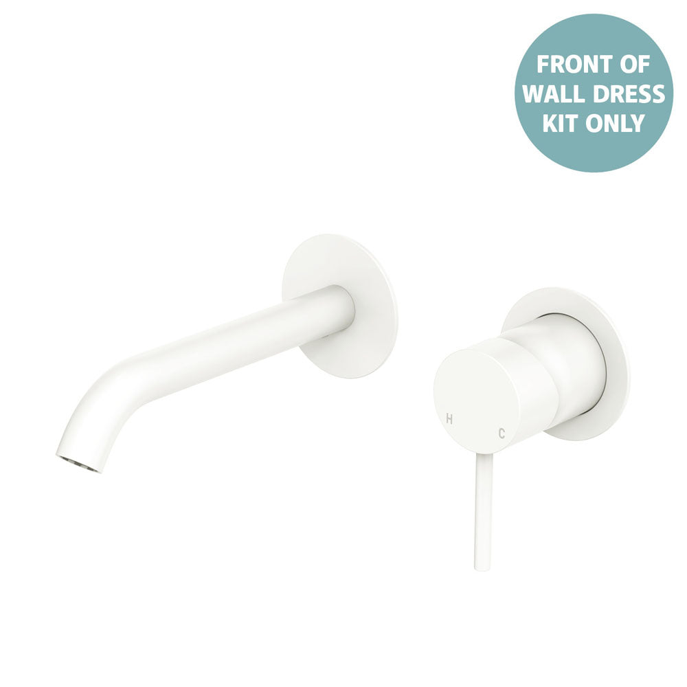Kaya Basin/Bath Wall Mixer Dress Kit, Round Plates, 160mm Outlet