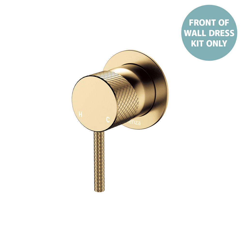 Axle Wall Mixer Dress Kit, Small Round Plate