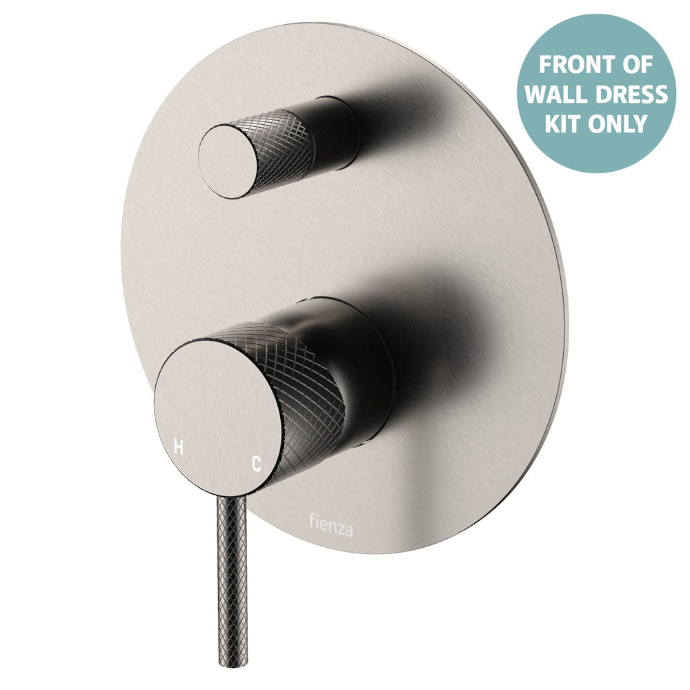 Axle Wall Diverter Mixer Dress Kit, Large Round Plate