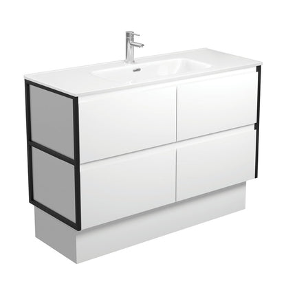 Joli Amato Vanity - Matte Black Frames