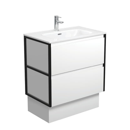 Joli Amato Vanity - Matte Black Frames
