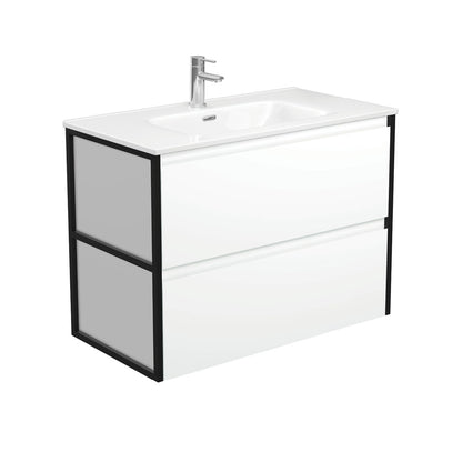 Joli Amato Vanity - Matte Black Frames