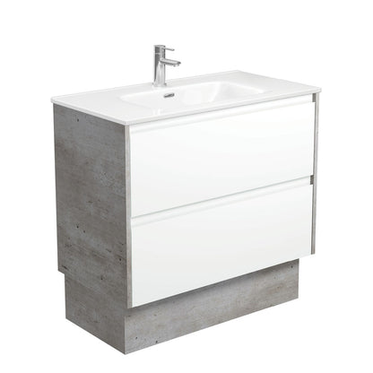 Joli Amato Satin White Vanity