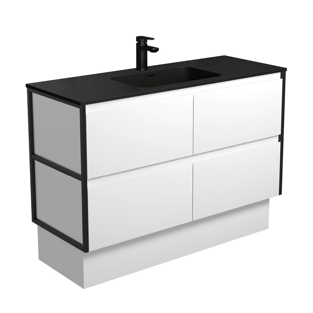 Montana Amato Satin White Vanity
