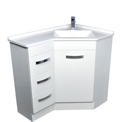 Corner Vanity