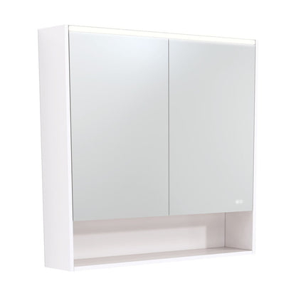 LED Mirror Cabinet with Display Shelf