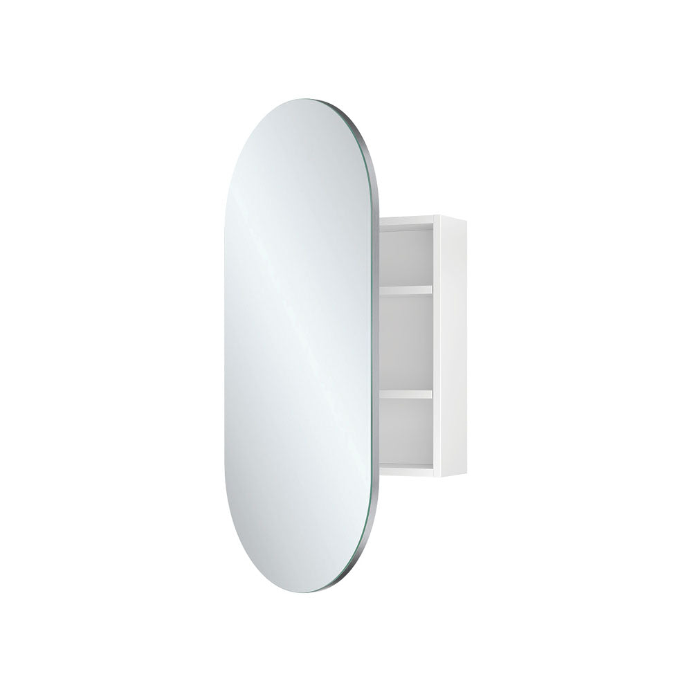 Pill Mirror Cabinet 450x900mm