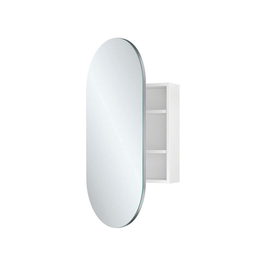 Pill Mirror Cabinet 450x900mm