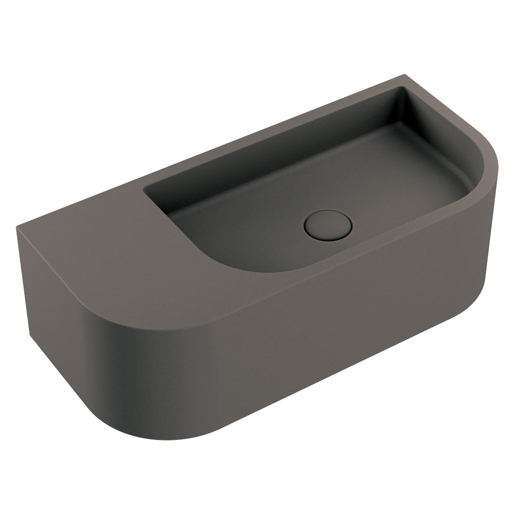 Blanca Concrete Wall Basin, Sage