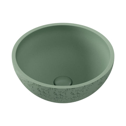 Alba Round Concrete Above Counter Basin