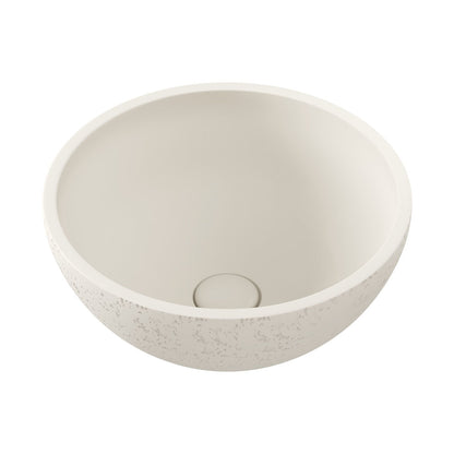 Alba Round Concrete Above Counter Basin
