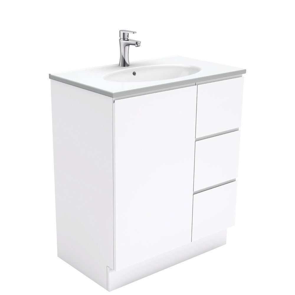 Rotondo Fingerpull Vanity - Right Drawer